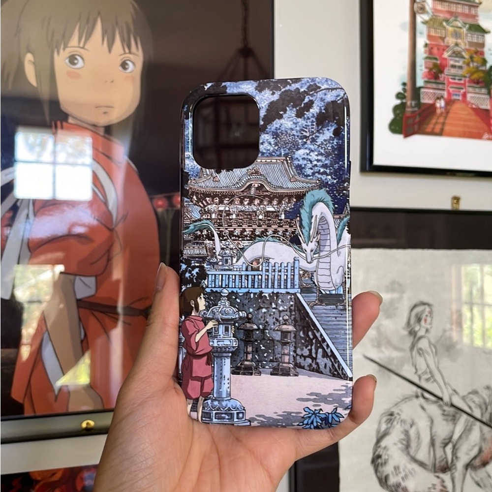 Spirited Away studio ghibli iPhone 12 Pro phone case NEW